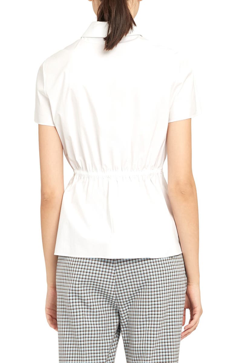 Theory Cinched Waist Shirt, Alternate, color, 