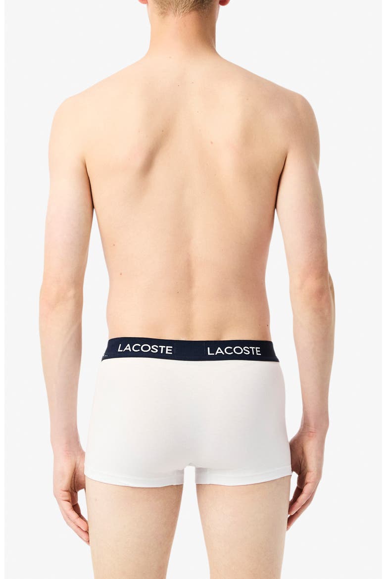 Core Essentials Stretch Cotton Boxer Briefs, Alternate, color, WHITE