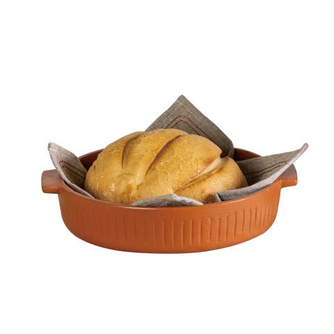 Terracotta Brown Harvest Baker Natural Instincts Open Baking Dish