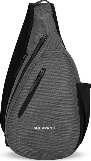 Sherpani Sling Bag Esprit Black Gray Anti Theft RFID Protection Backpack Travel Anti Theft Travel Sling Bag | Esprit AT Sling | Sherpani main image 4