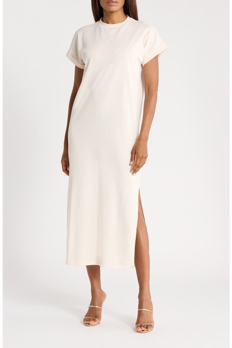 Nalle Jersey Midi Dress, Main, color, OPEN WHTE