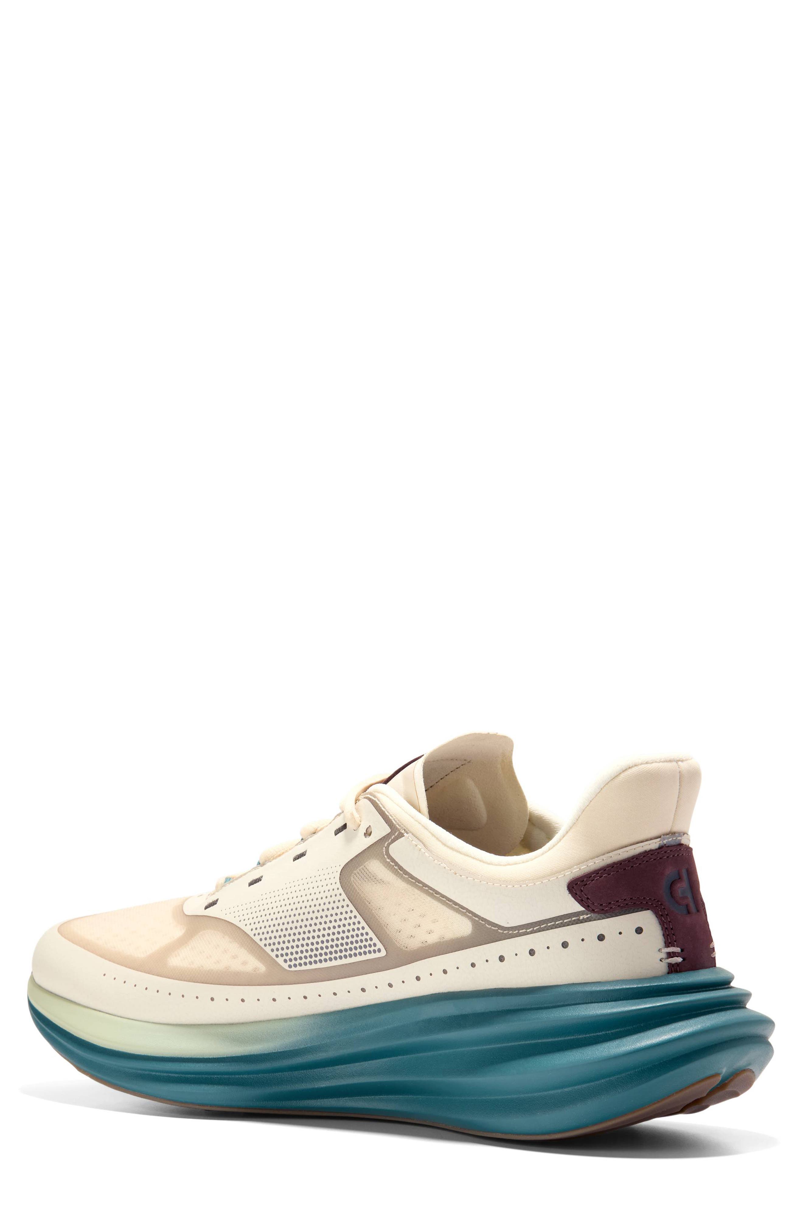 Cole Haan ØriginalGrand Quadstreak Running Shoe, Alternate, color, Angora/ Madeira
