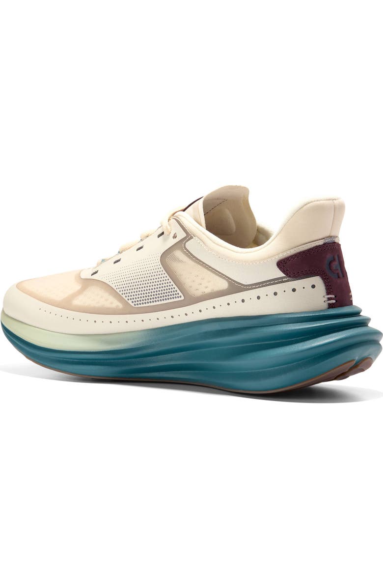 Cole Haan ØriginalGrand Quadstreak Running Shoe, Alternate, color, Angora/ Madeira
