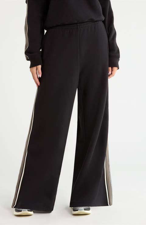 Dallas Wide Leg French Terry Pants