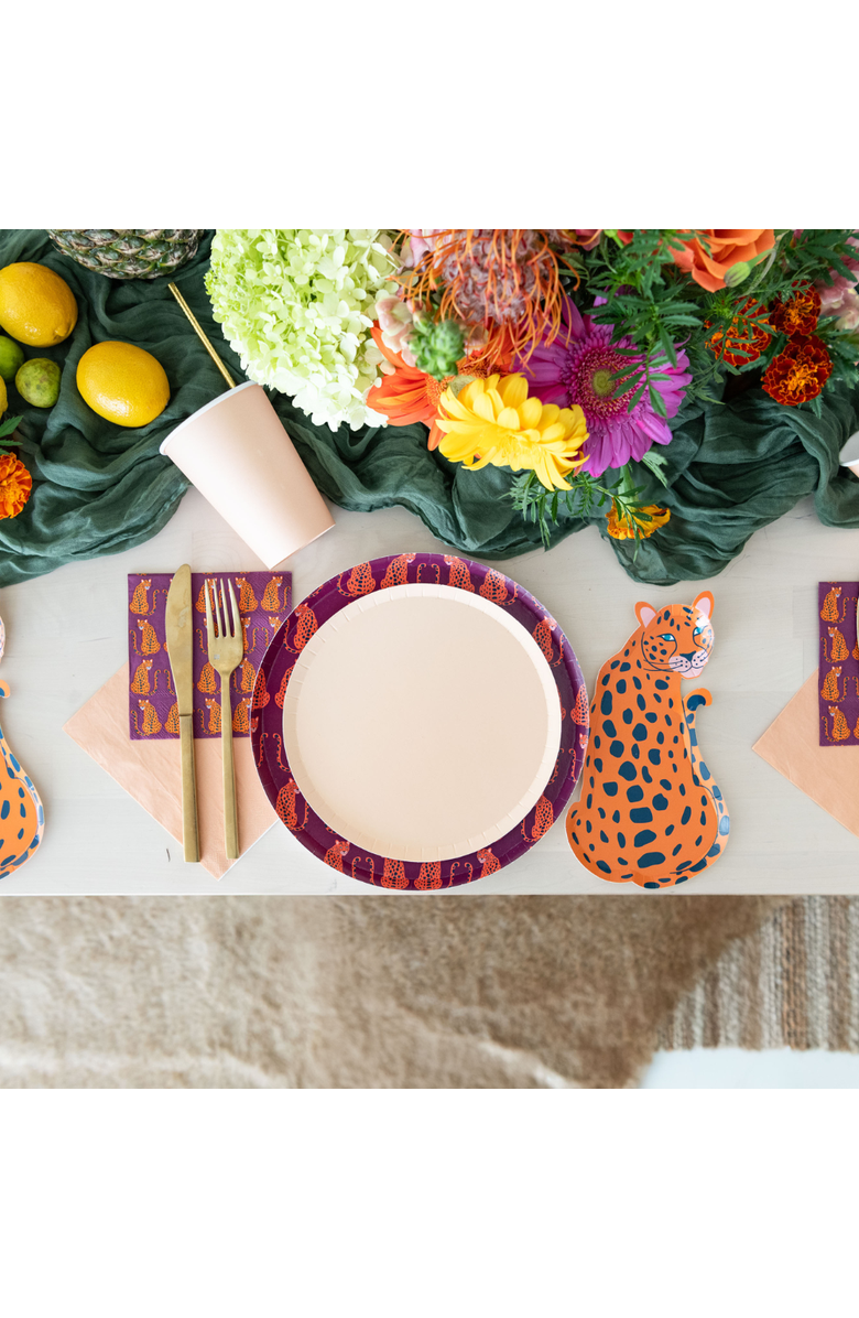 Jollity & Co Jungle Animals Dinner Plates, Alternate, color, Assorted Pre-Pack