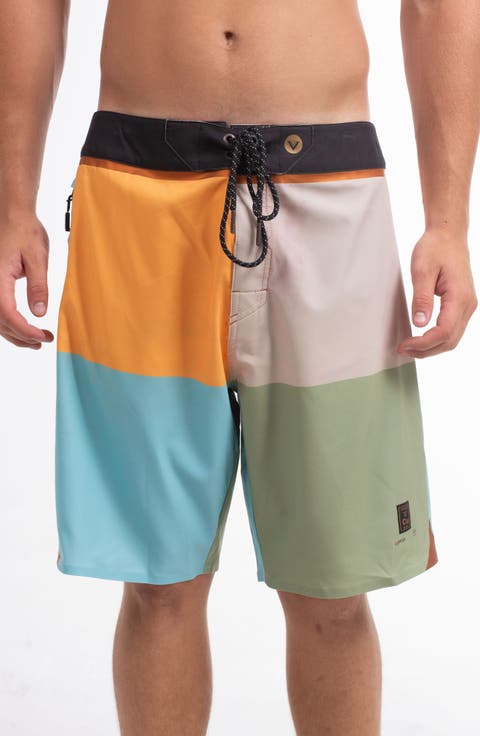 Color Blocks 4 Copper Boardshorts