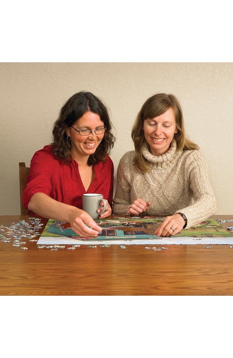 Cobble Hill The Happy Hen 1000 Piece Puzzle, Alternate, color, Multicolored