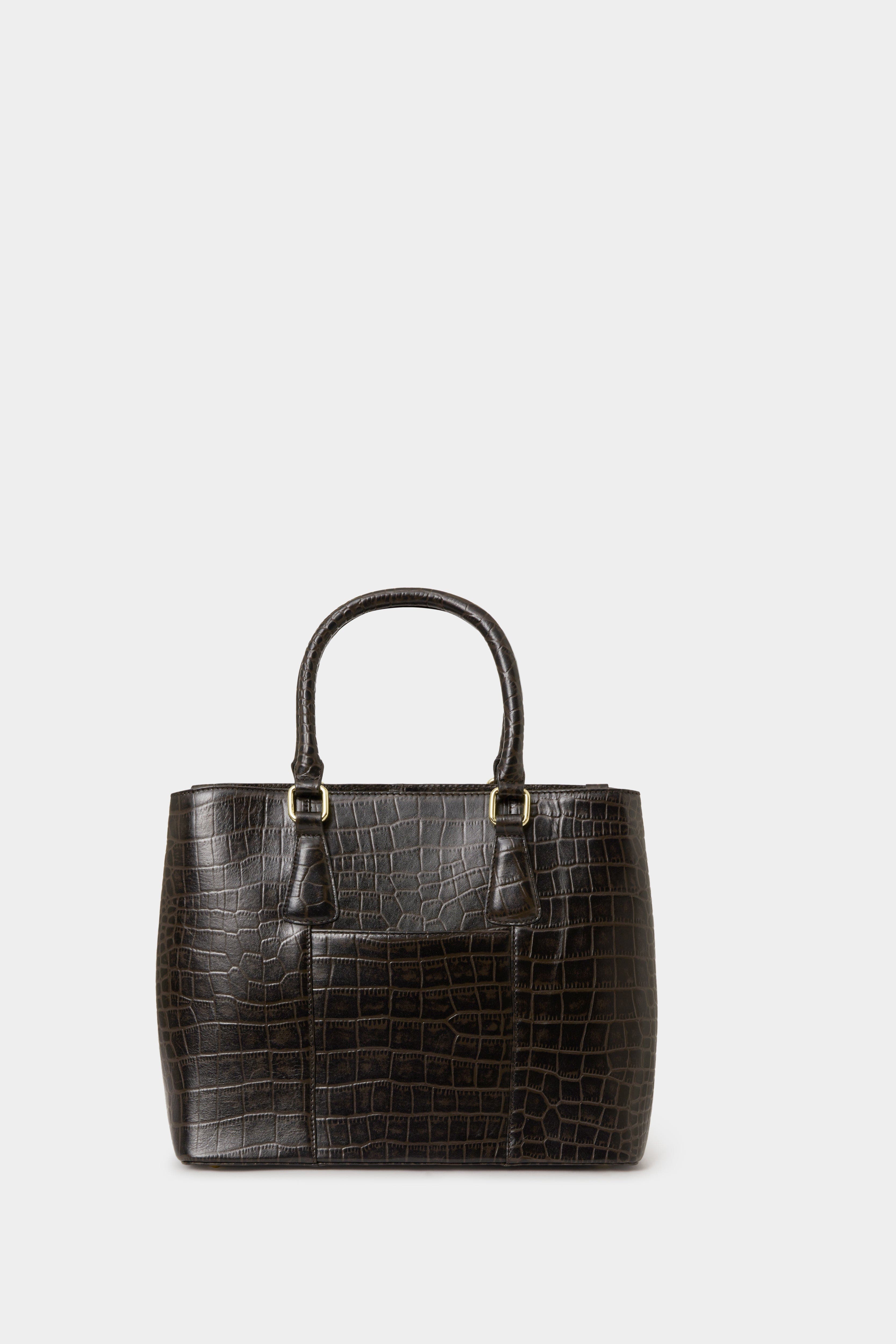 Osprey London The Adaline Leather Workbag, Alternate, color, Chocolate