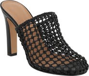 FERRAGAMO Woven Slide Sandal
