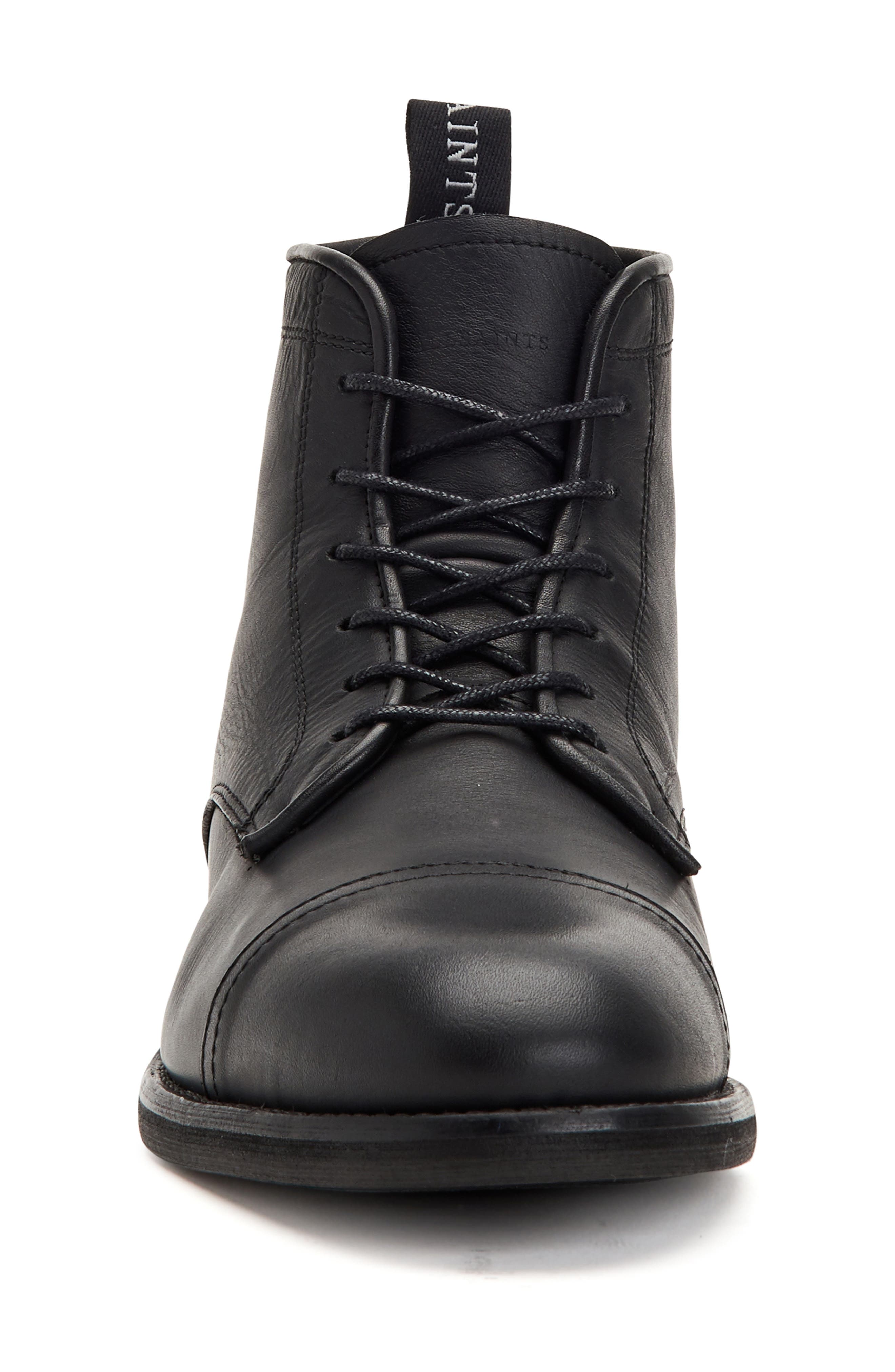 AllSaints Harland Cap Toe Boot, Alternate, color, 