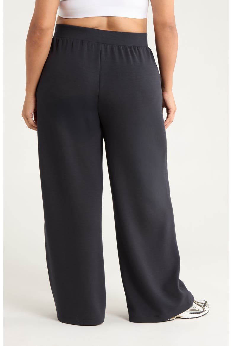 Ultrasoft Knit Straight Leg Pants, Alternate, color, BLACK