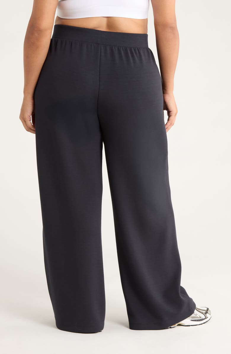 Zella Ultrasoft Knit Straight Leg Pants, Alternate, color, 