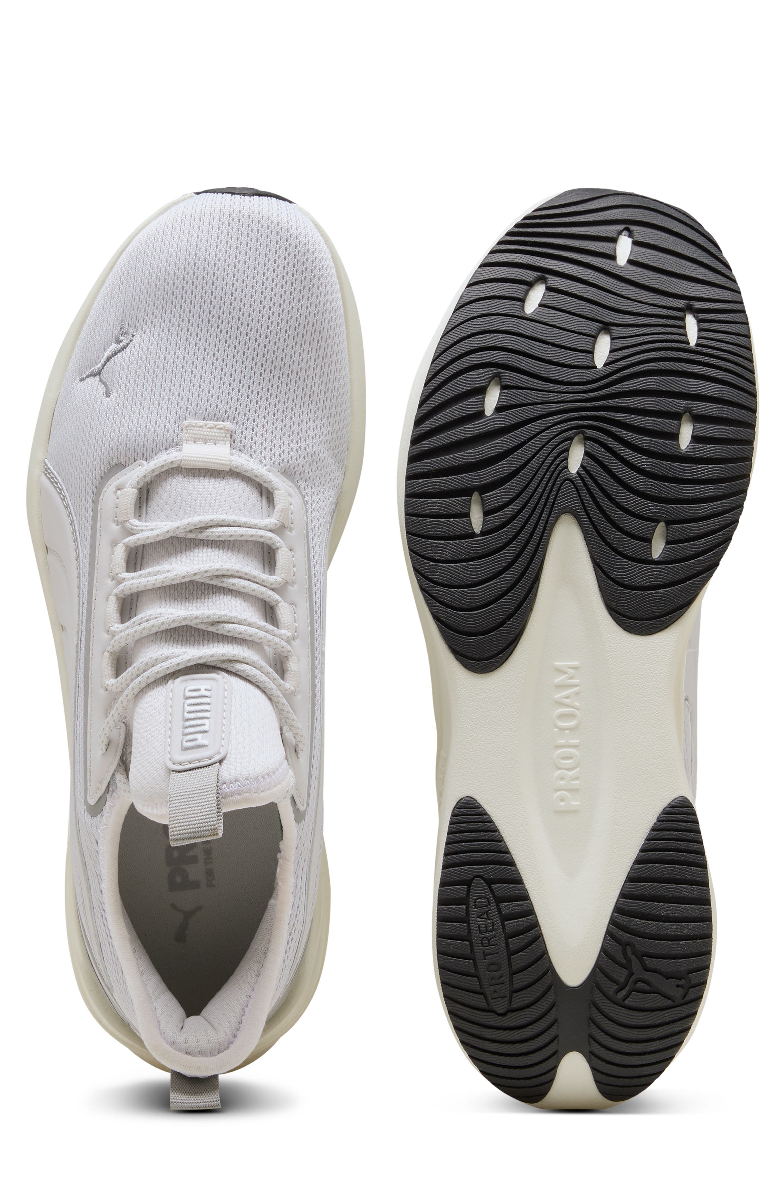 PUMA Darter Pro 2 Running Shoe, Alternate, color, Feather Gray/ Warm White/ Gray