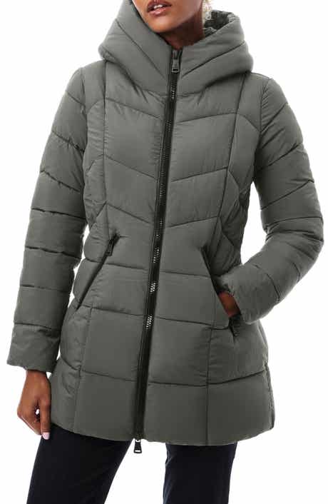 Bernardo Hooded Water Resistant Puffer Jacket