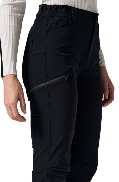 Alp N Rock Alps Techno Slim Straight Leg Pants In Black