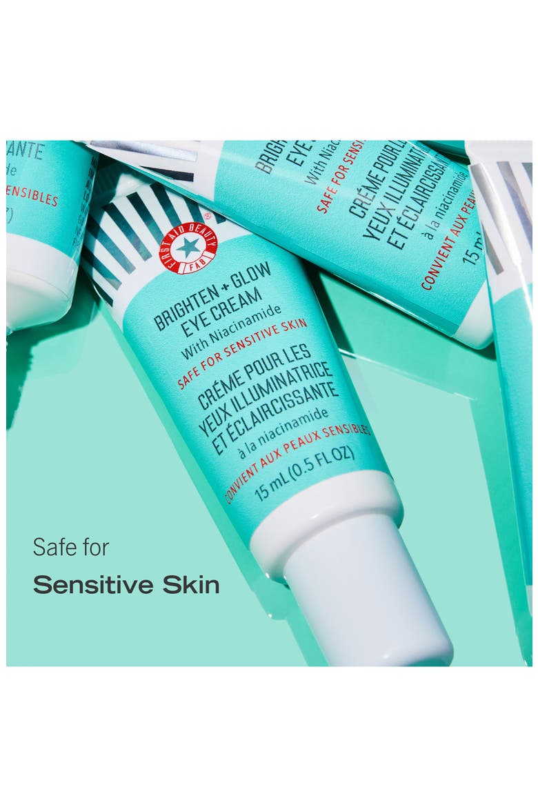 Brighten + Glow Eye Cream with Niacinamide, Alternate, color, NO COLOR