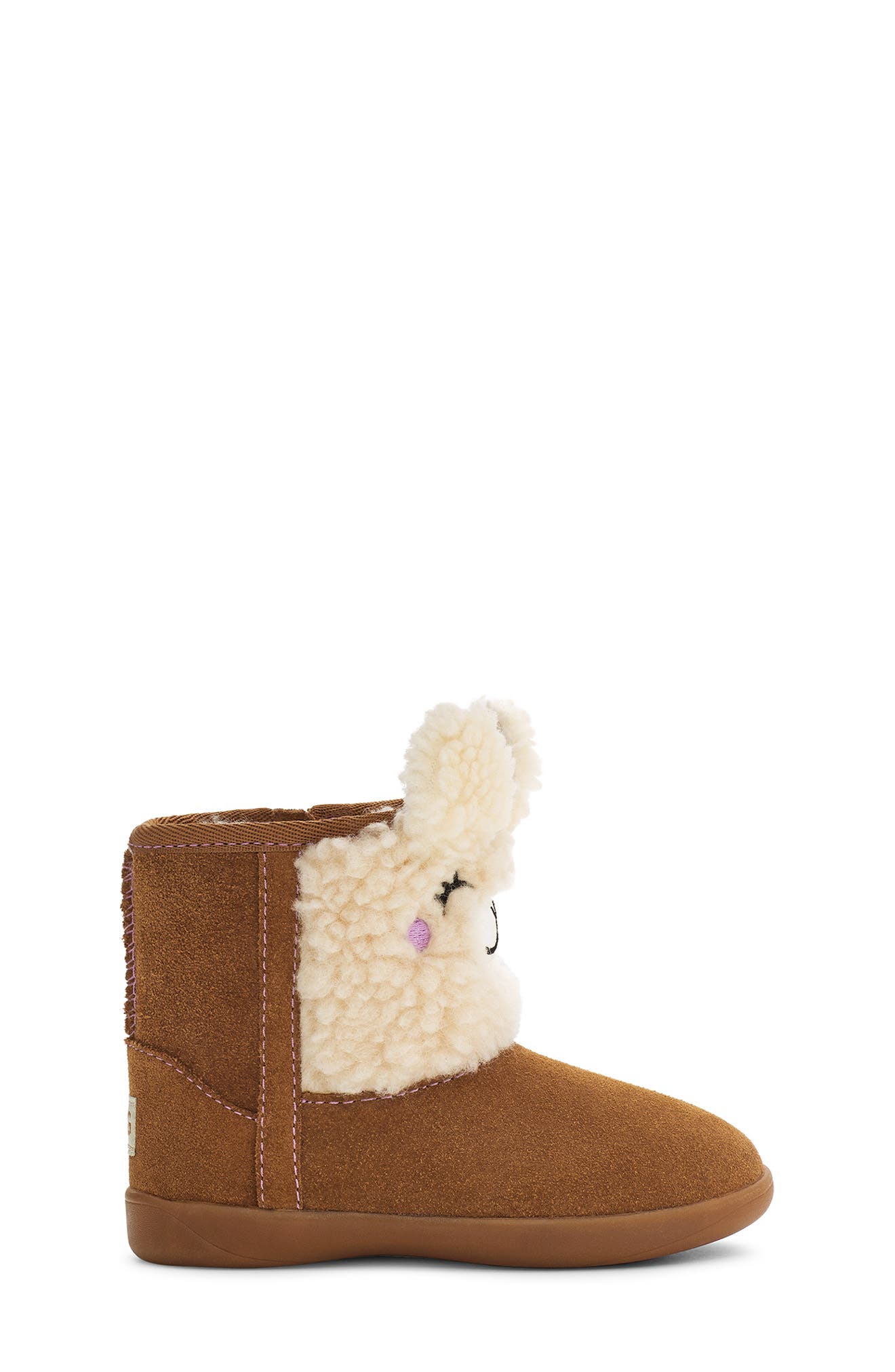 Stuffie Boot, Alternate, color, CHESTNUT SUEDE