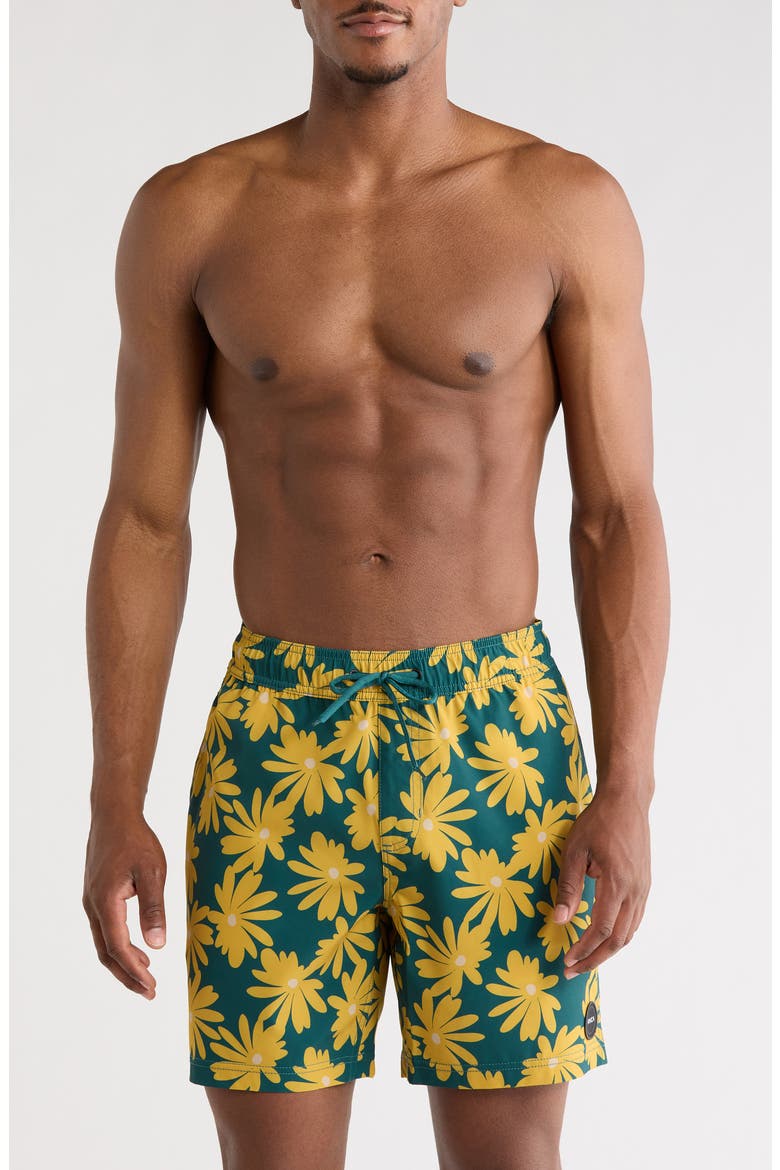 Westley Swim Shorts, Main, color, MUSTARD