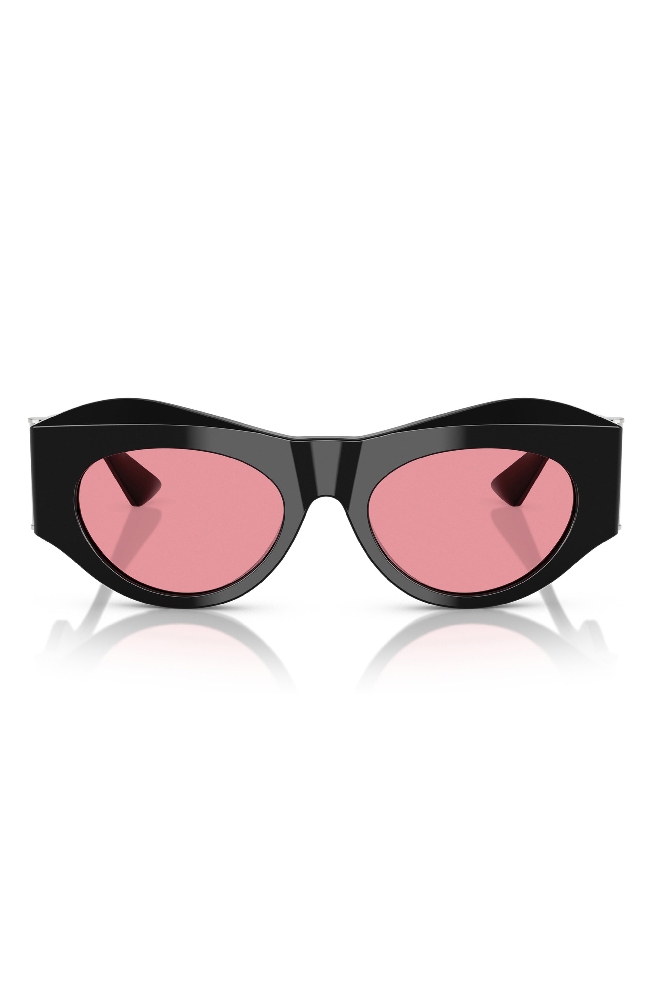 Versace 52mm Oval Sunglasses