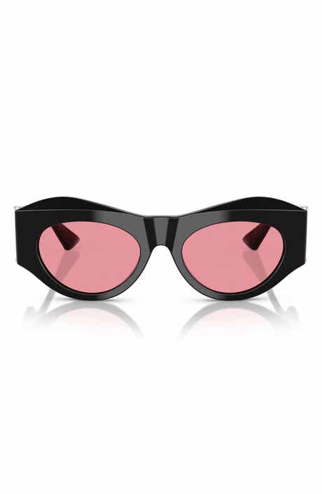 Versace 52mm Oval Sunglasses