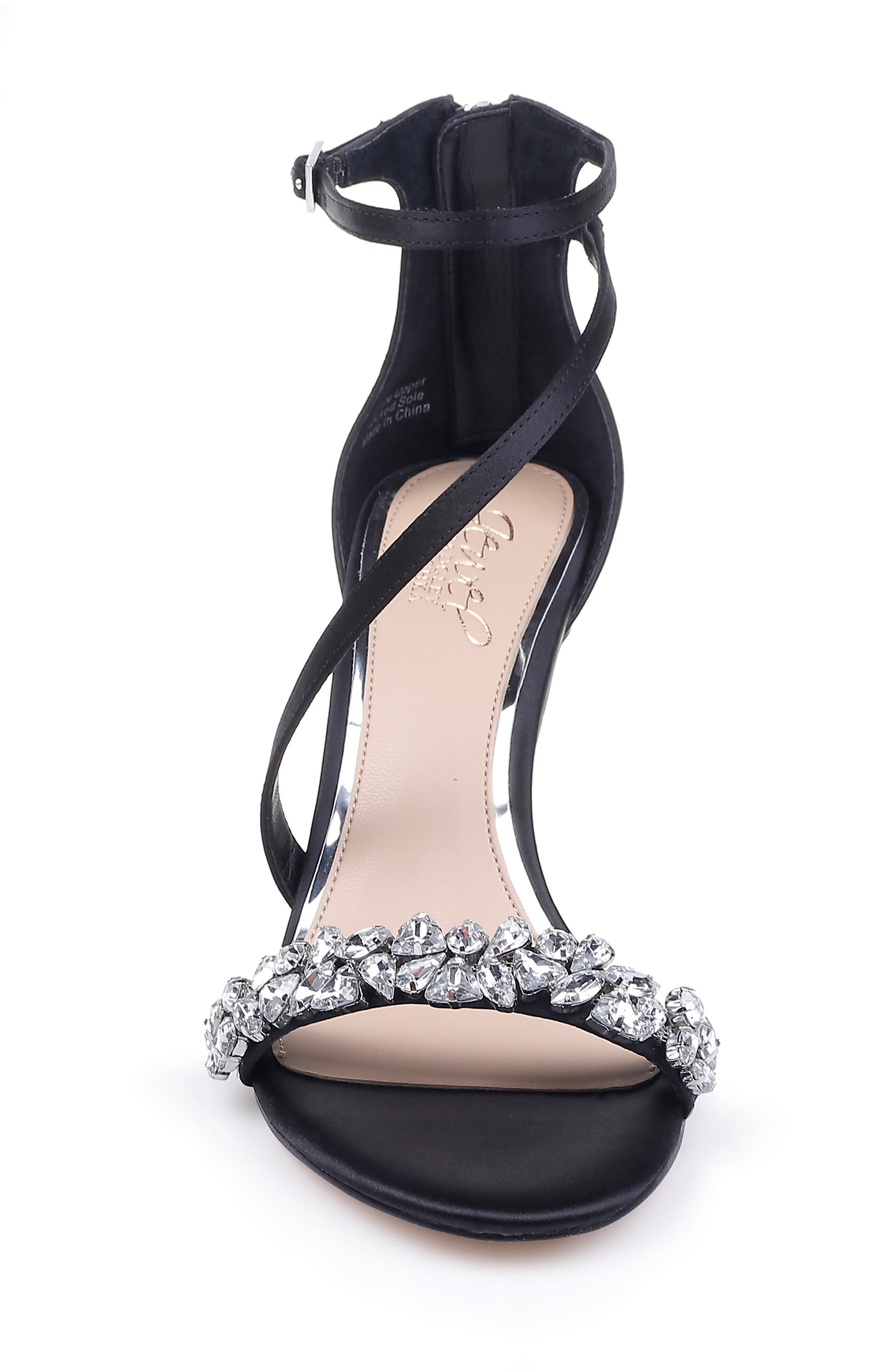 Jewel Badgley Mischka Danna Strappy Sandal, Alternate, color, 