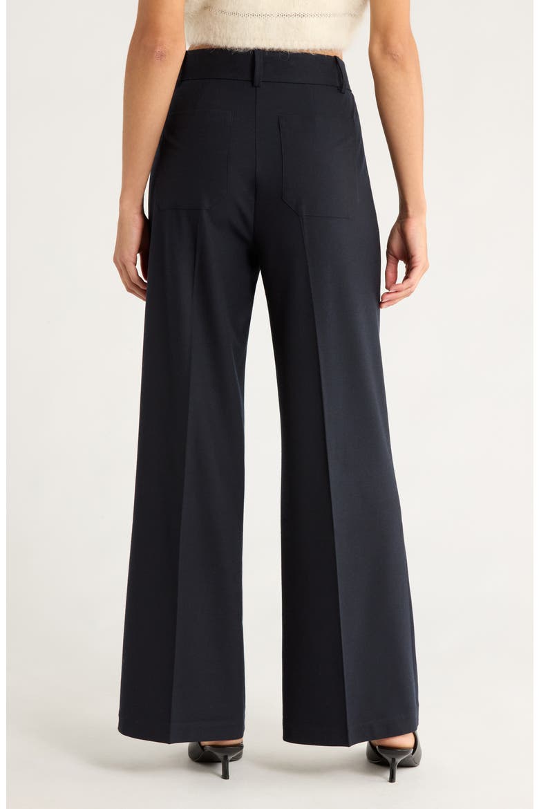 Modernist High Waist Pocket Pants, Alternate, color, DARK NAVY