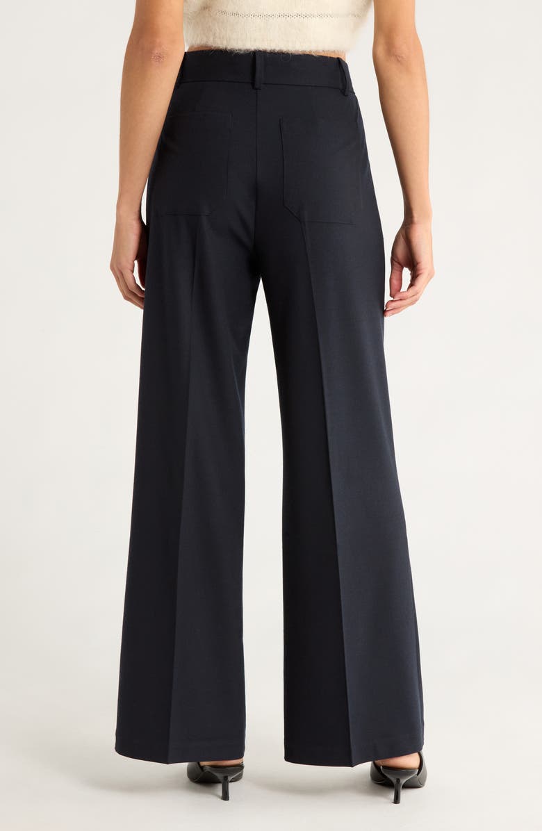 FRAME Modernist High Waist Pocket Pants, Alternate, color, Dark Navy