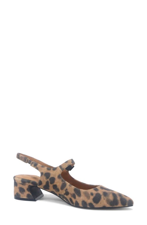 Gentle Souls Gladys Slingback Pump In Brown