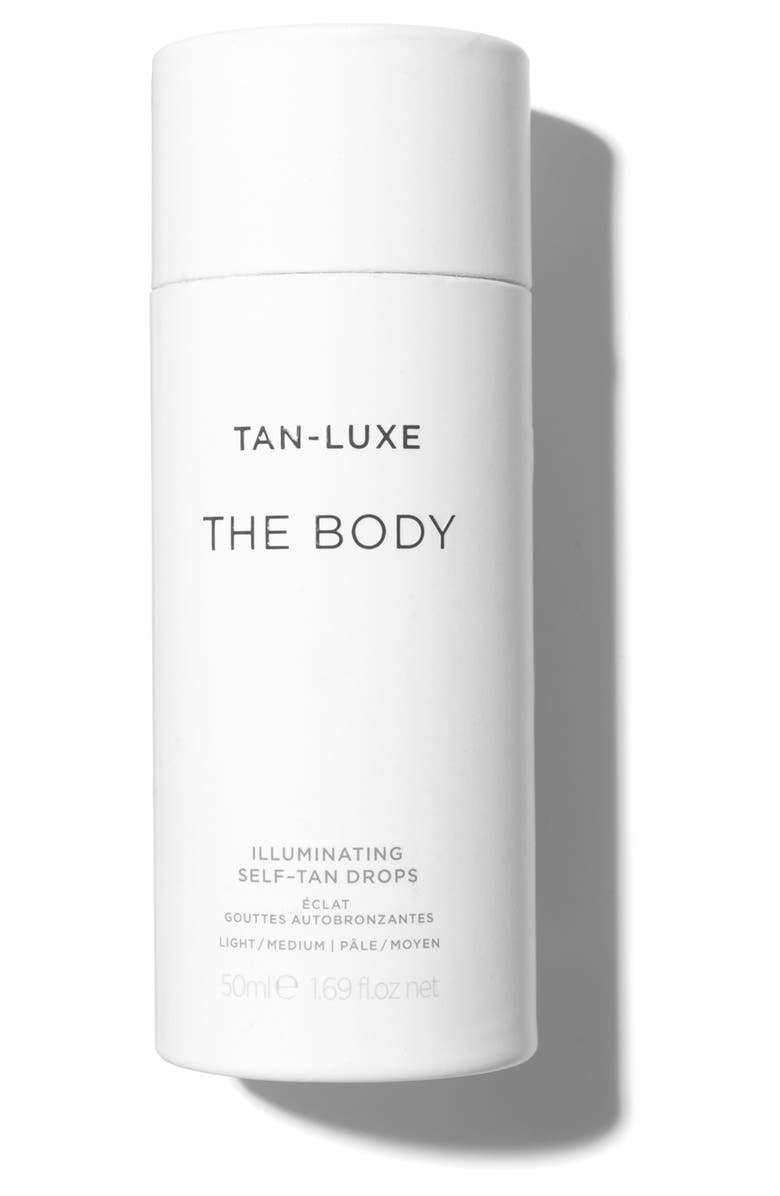 Tan-Luxe The Body Illuminating Self Tan Drops, Alternate, color, Light/ Medium
