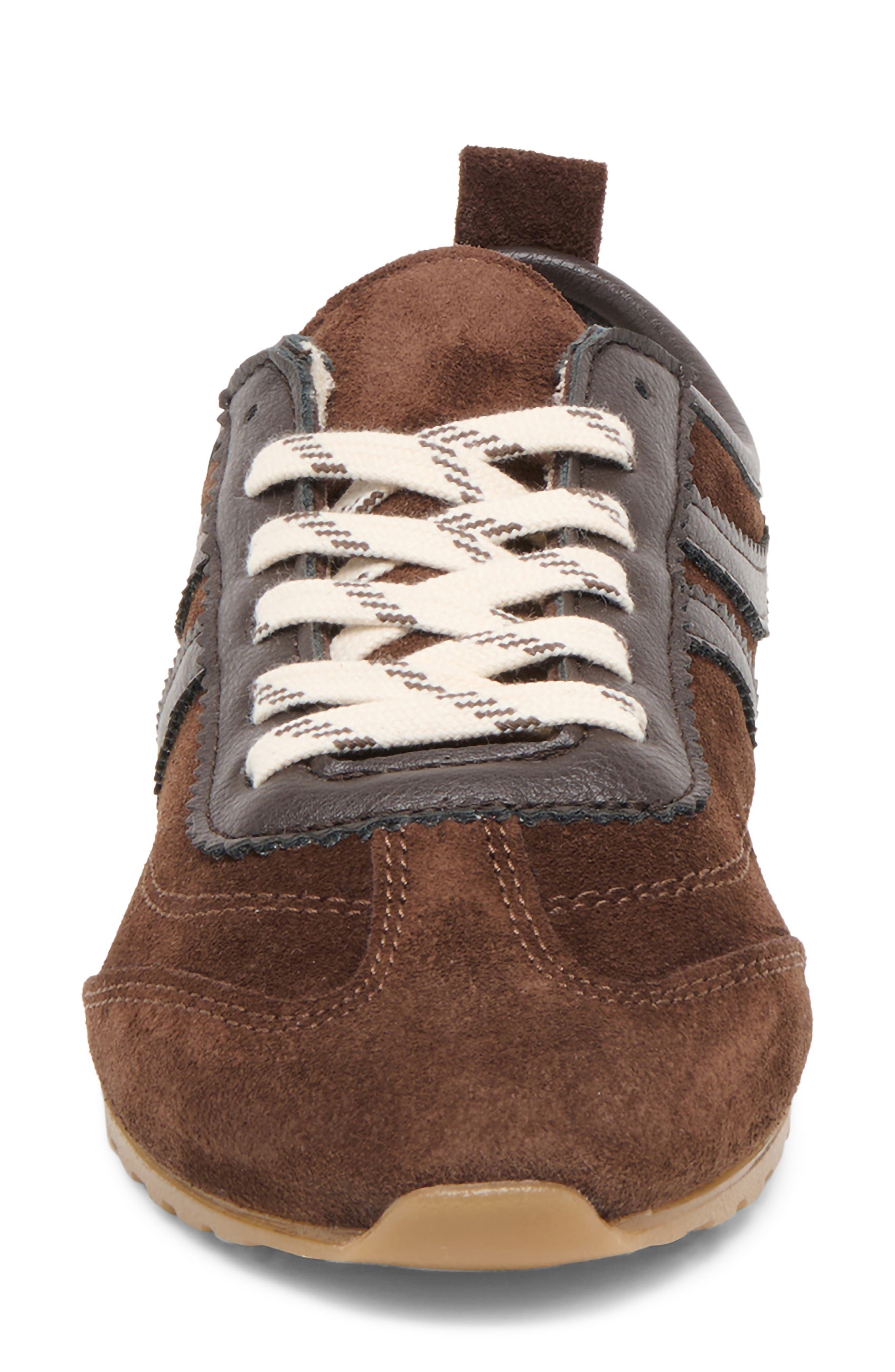 Viper Sneaker, Alternate, color, DARK BROWN SUEDE
