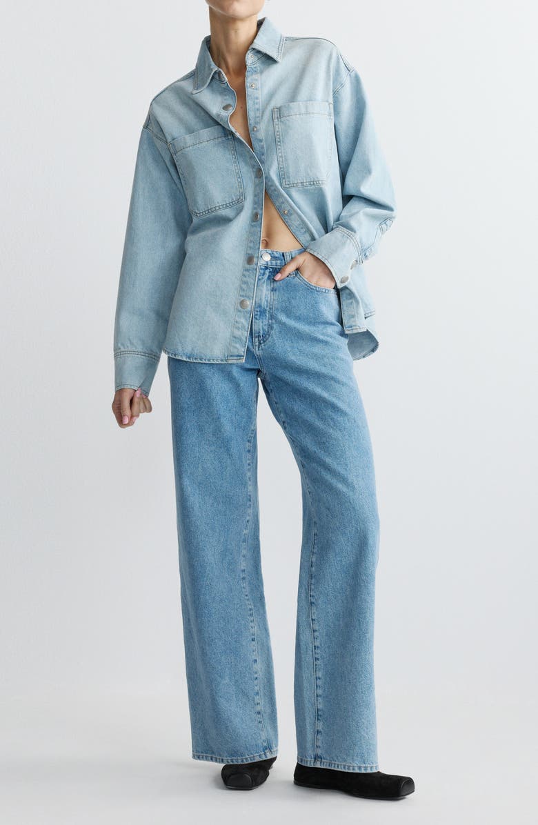 DL1961 Kaylen Soft Curve SculptSystem High Rise Jeans, Alternate, color, Blue Sky