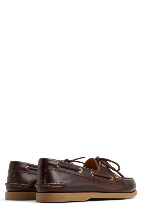 Sperry Gold Cup Authentic Original 2-eye Boat Shoe In Brown