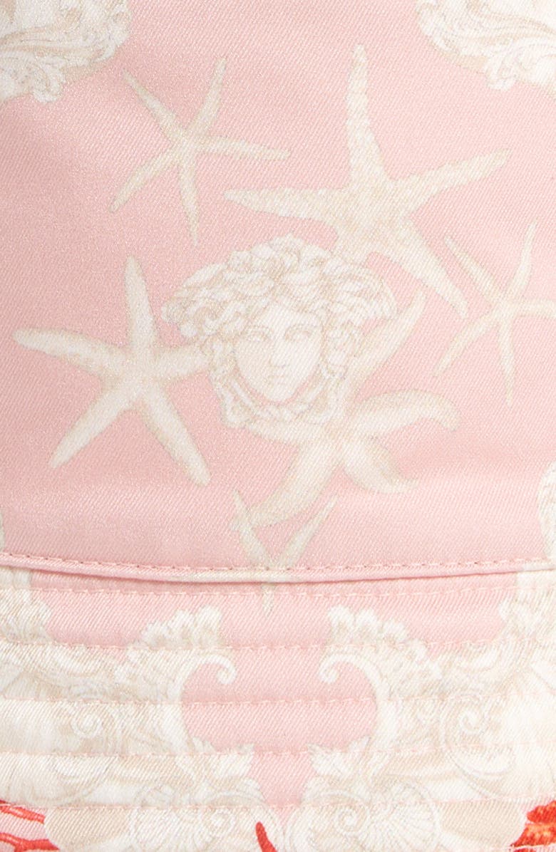 Versace Barocco Starfish Bucket Hat, Alternate, color, 