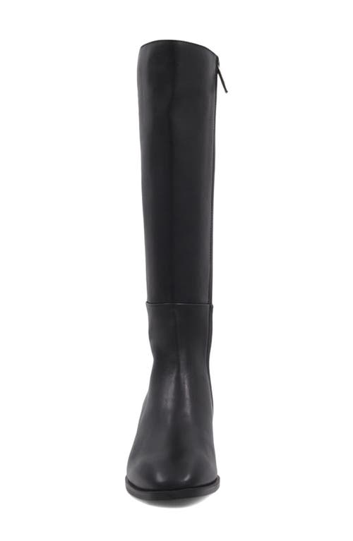 Aquatalia Ravel Waterproof Knee High Boot In Black