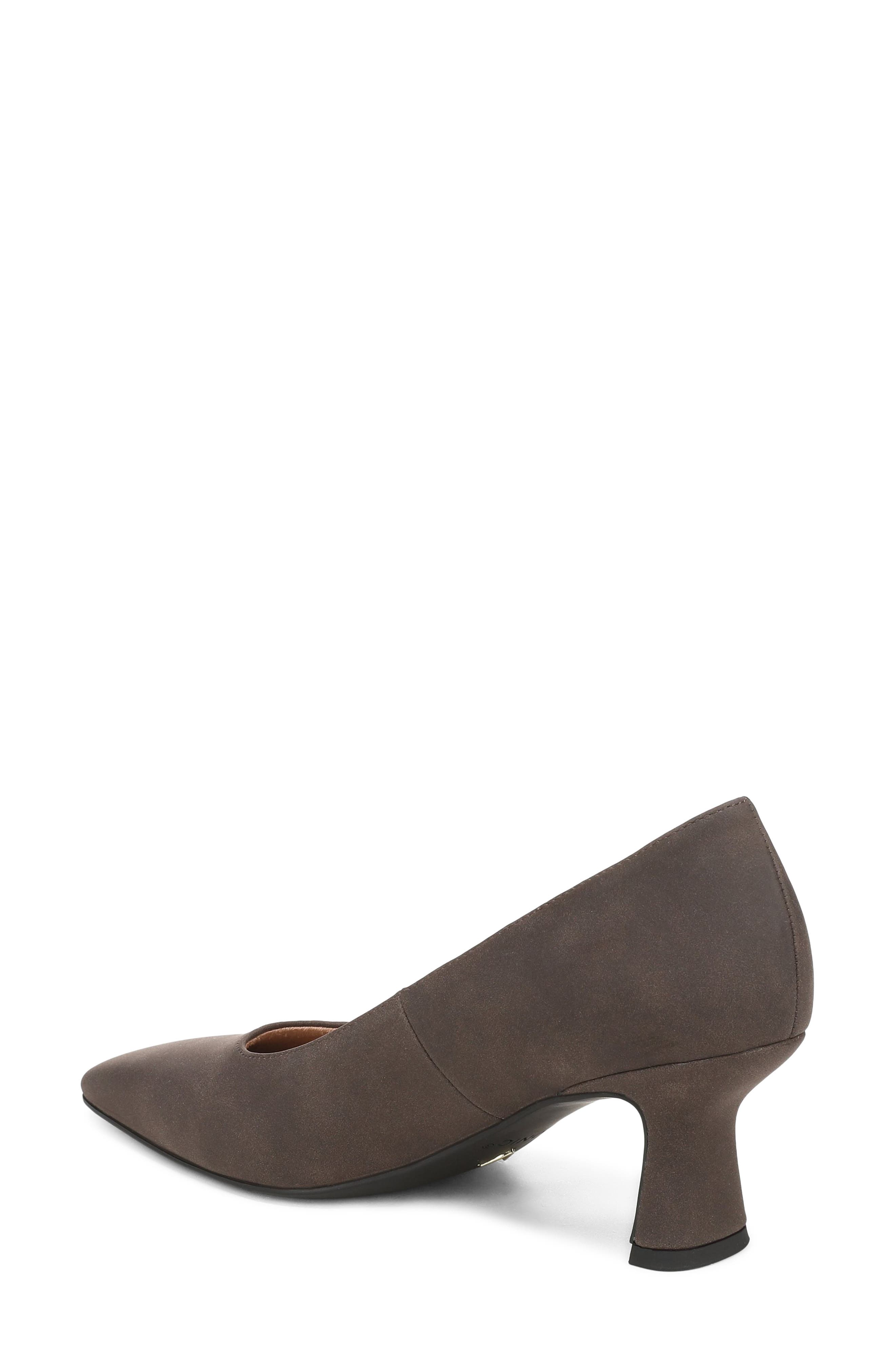 Saylor Faux Leather Pump, Alternate, color, CHOCOLATE