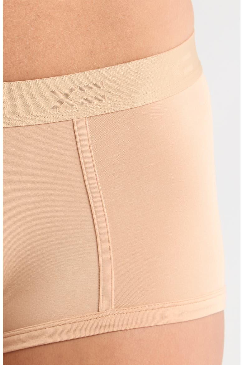 Stretch Modal Boyshorts, Alternate, color, CHAI