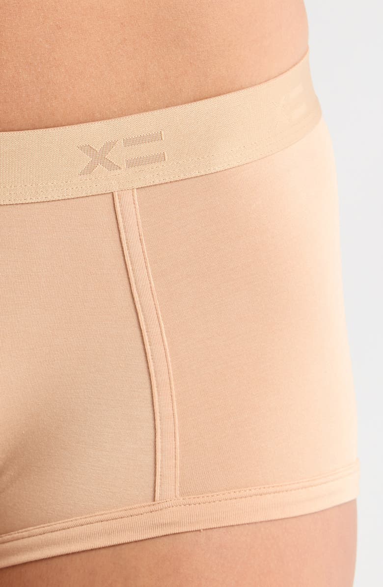 TomboyX Stretch Modal Boyshorts, Alternate, color, Chai