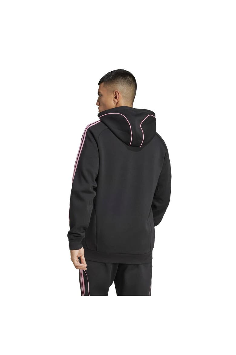 Men's adidas Black Inter Miami CF 2025 Travel Pullover Hoodie, Alternate, color, Black