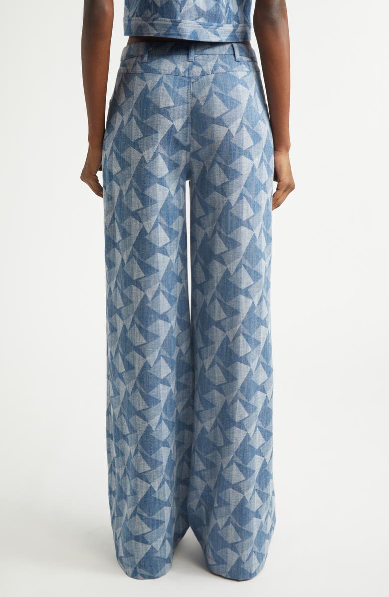 Ramy Brook Leo Jeans, Alternate, color, Geo Denim