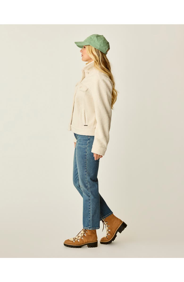 Carve Designs Rhea Boucle Trucker, Alternate, color, Birch