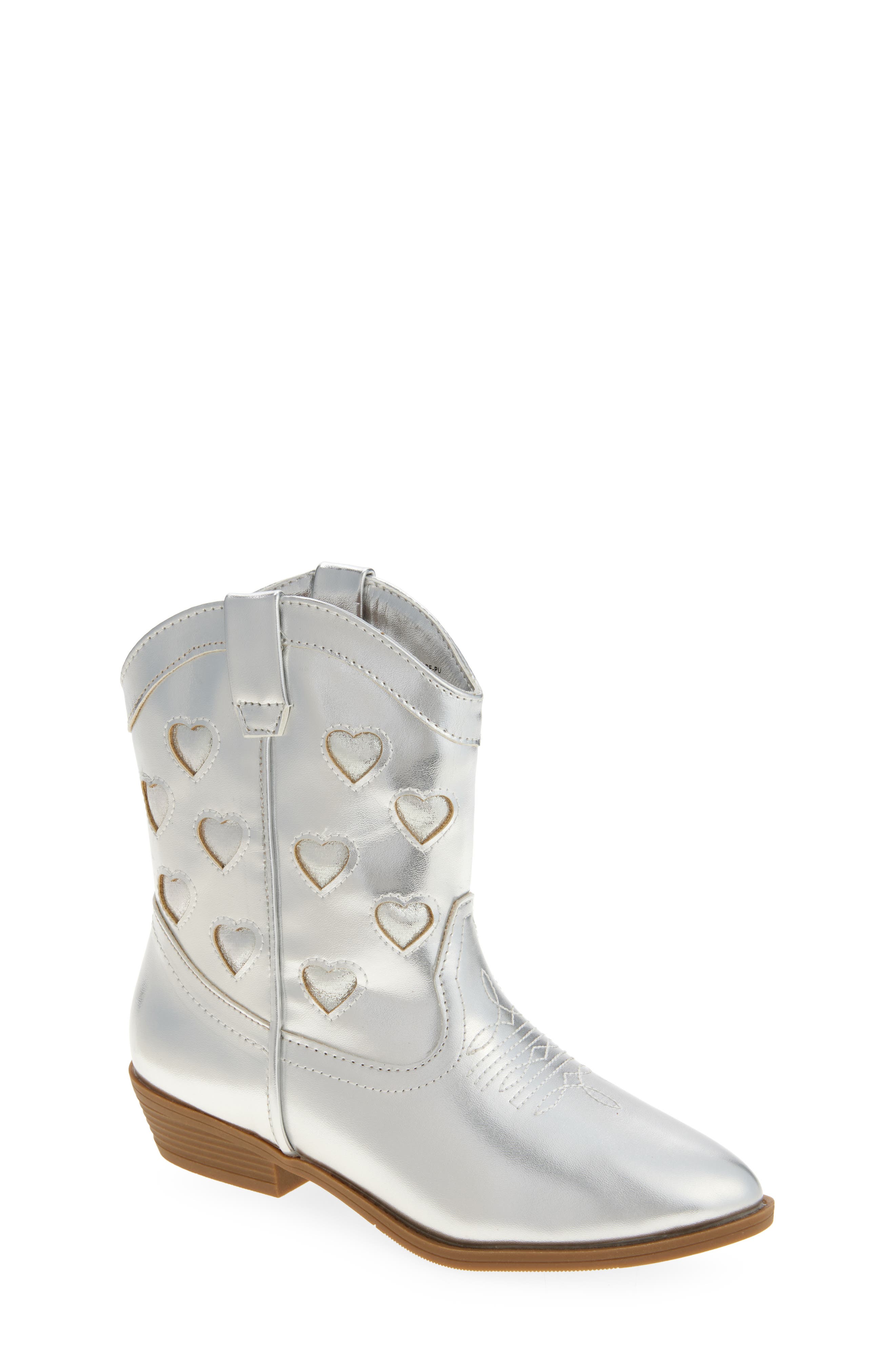 Tucker + Tate Kids' Cade Heart Western Boot, Main, color, 