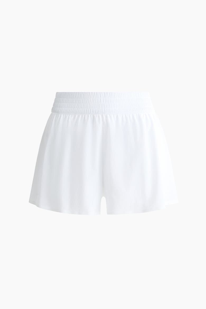 Double-layered Sports Shorts, Main, color, White