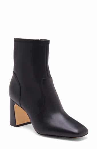 Simona Stretch Leather Bootie