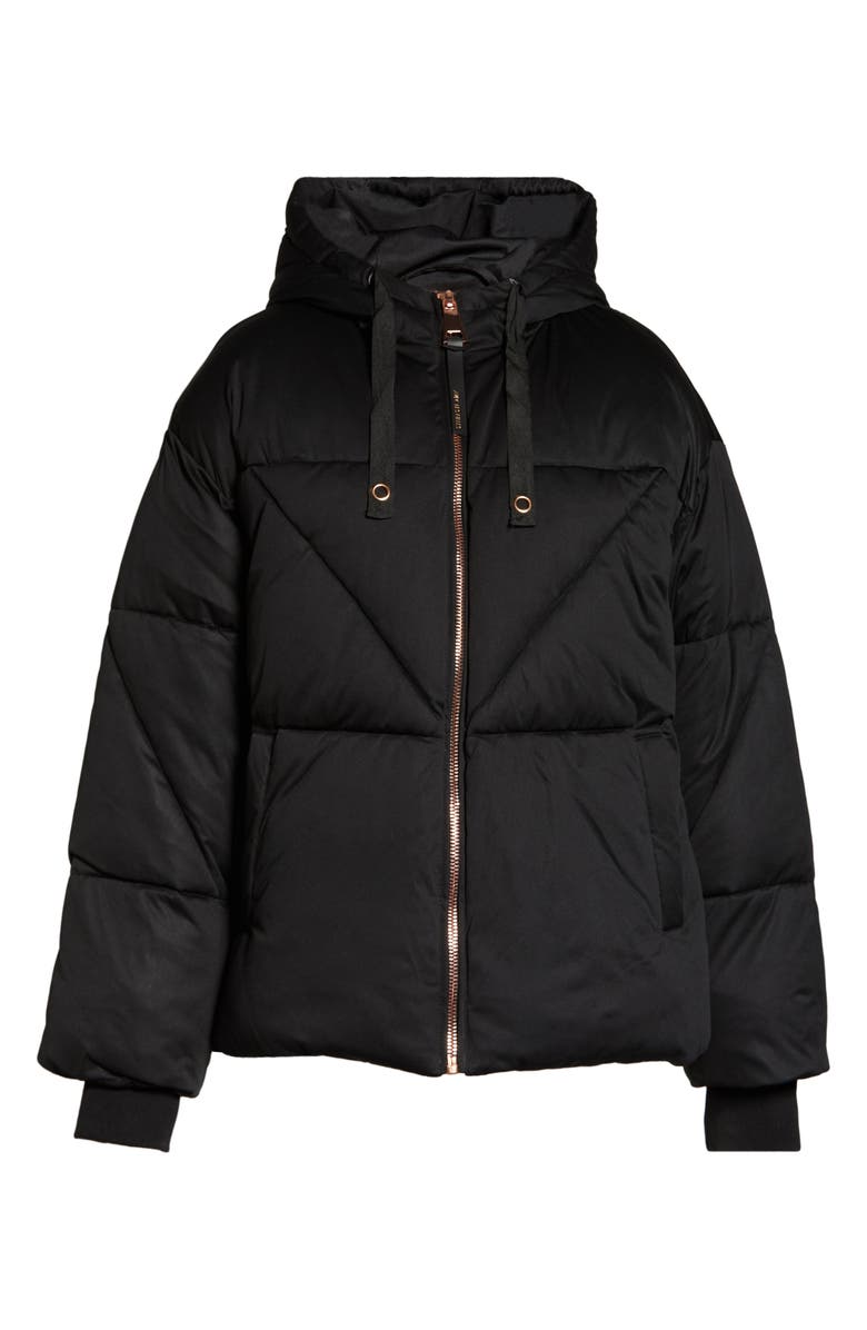 Avec Les Filles Water Resistant Hooded Puffer Coat, Alternate, color, 