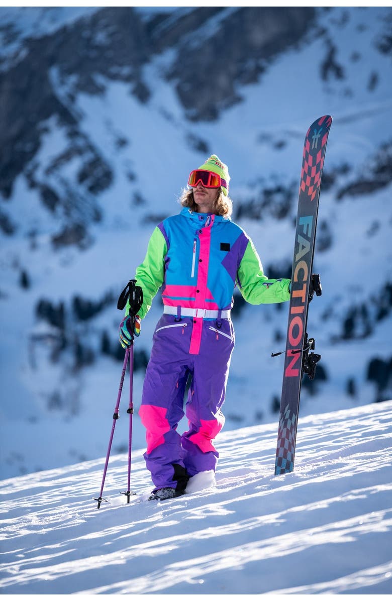 OOSC Powder Hound Ski Suit - Men's, Alternate, color, Multi-Colour