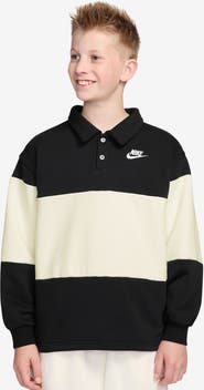 Nike Kids' Sportswear Club French Terry Rugby Shirt