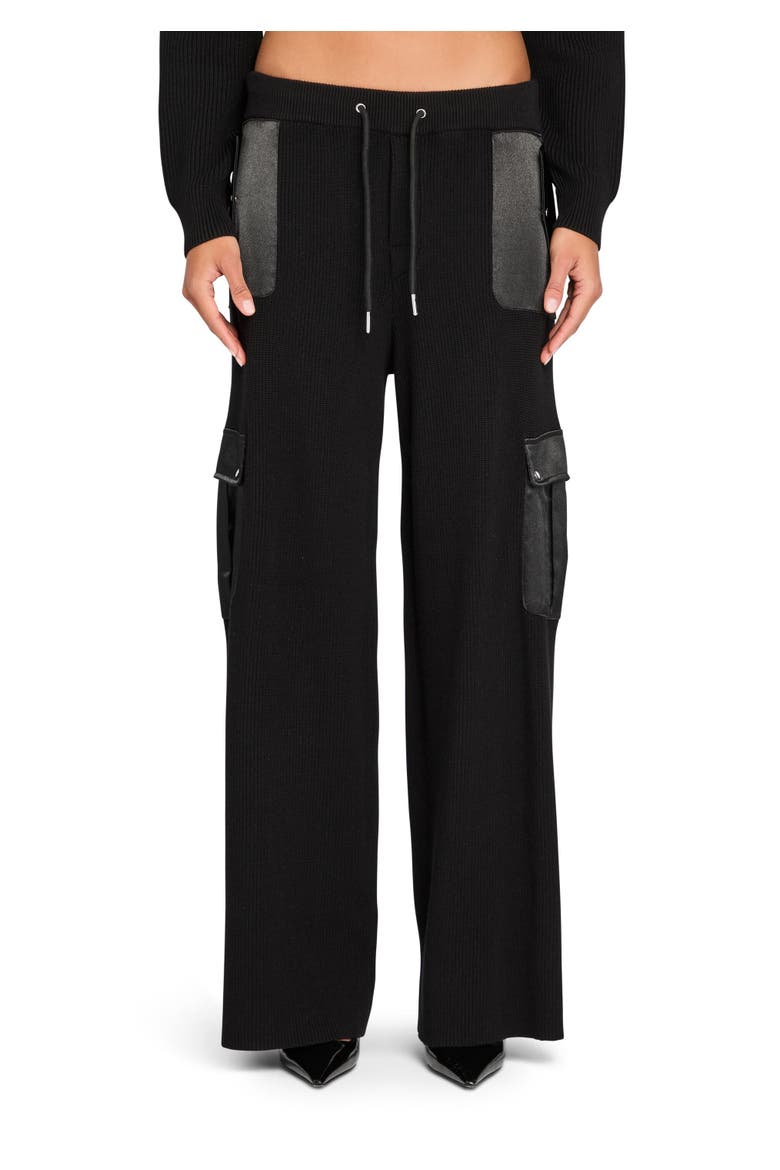 Daph Knit Cargo Pant, Main, color, Black