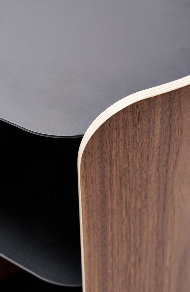 Apto Contour Wood & Steel Side Table, Alternate, color, 