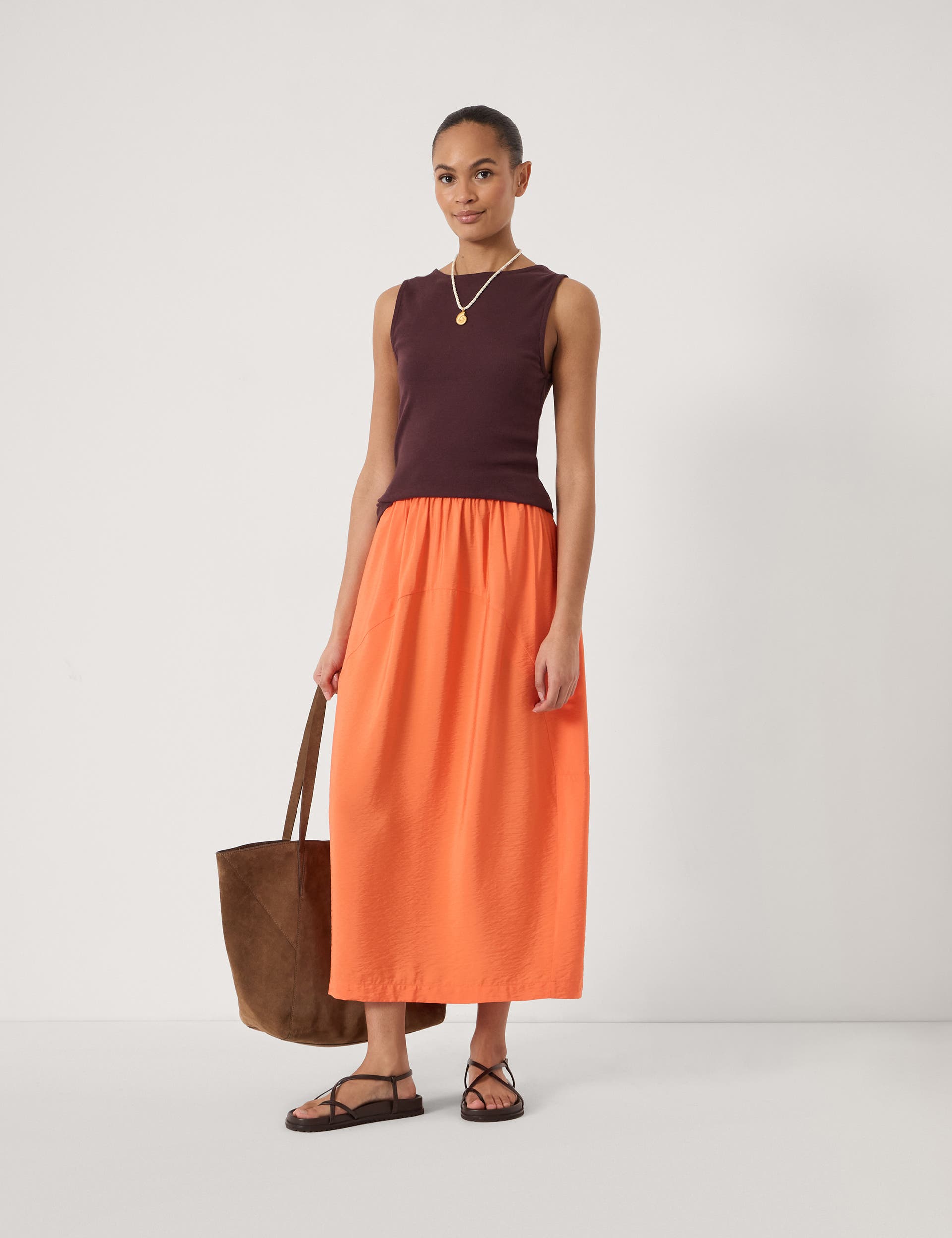 Hush Liddie Air Flow Barrel Maxi Skirt (Women) | Nordstrom