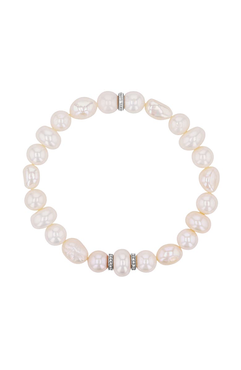 Sheryl Lowe Mixed Shape Pearl Bracelet, Alternate, color, 